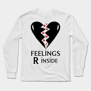 Feelings are inside Long Sleeve T-Shirt